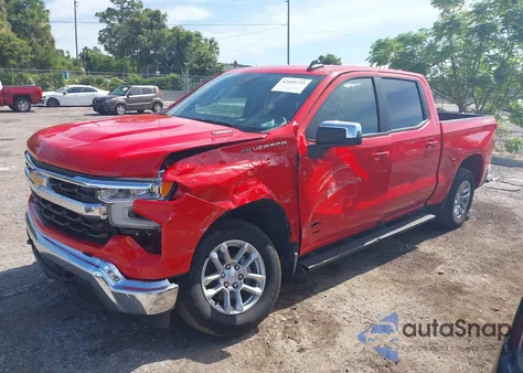 2025 Chevrolet Silverado 1500 4Wd Short Bed Lt With 2Fl from USA, damaged, VIN 3GCPKKEK7SG141869